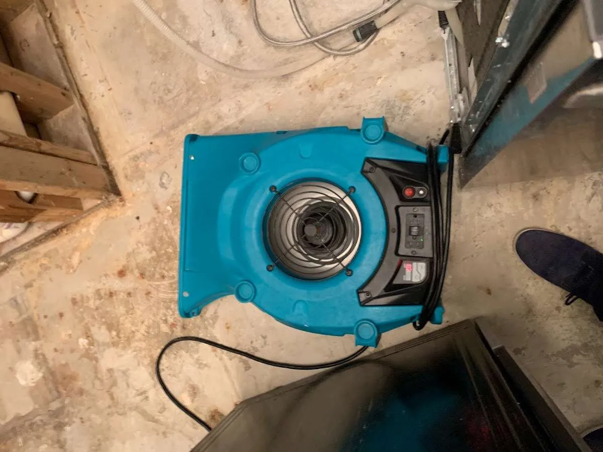 Air mover drying equipment for Mold Remediation & Removal in Oxford